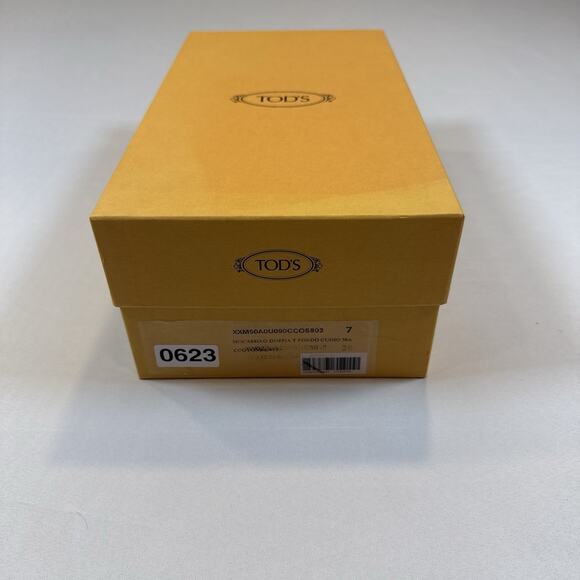 Tod’s MOCASSINO DOPPIA T FONDO CUOIO Loafers Size 7UK/8.5US New In Box MSRP $925 main image 7